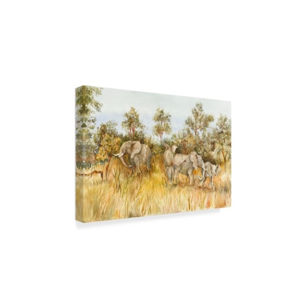 Joanne Porter 'African Elephant' Canvas Art,22x32